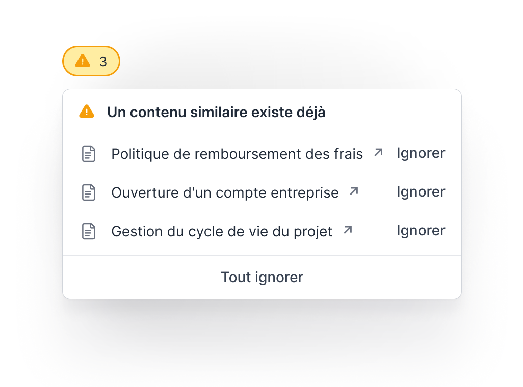 À la publication