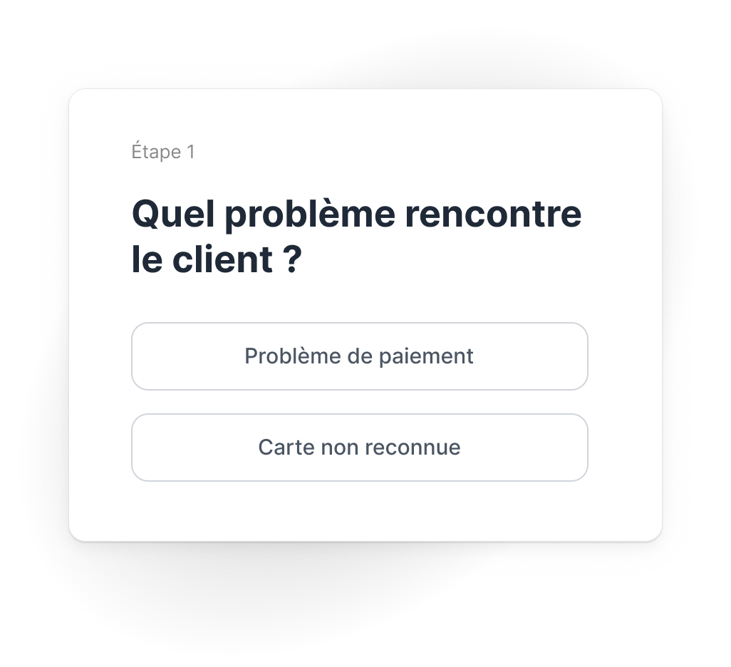 Conçu pour les équipes support