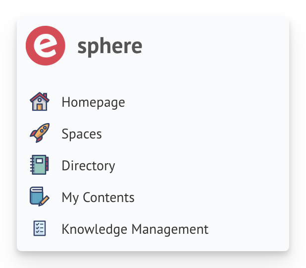 La nouvelle navigation d’Elium avec les onglets Mes contenus et Gestion des connaissances