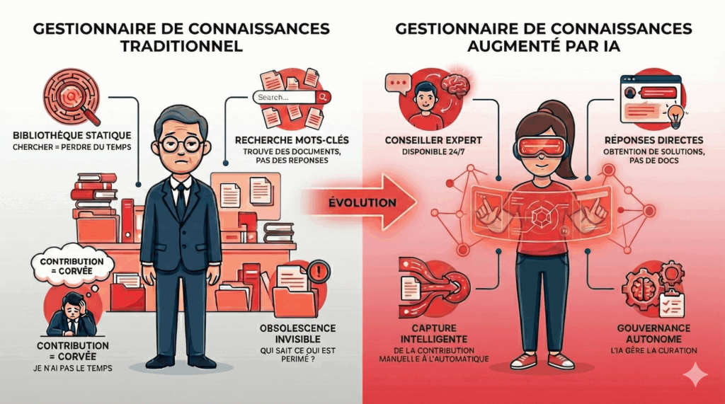 KM traditionnel vs augmenté