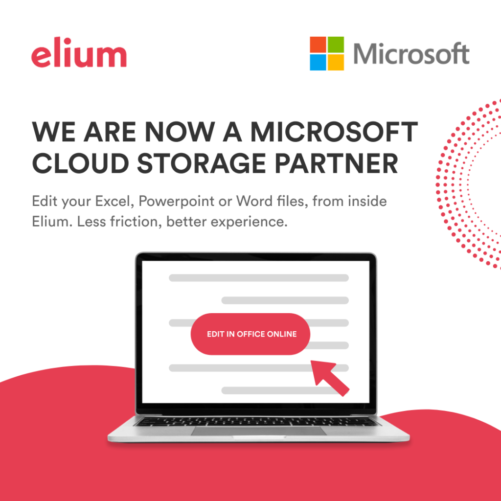 Modification d’un document Microsoft 365 directement dans Elium